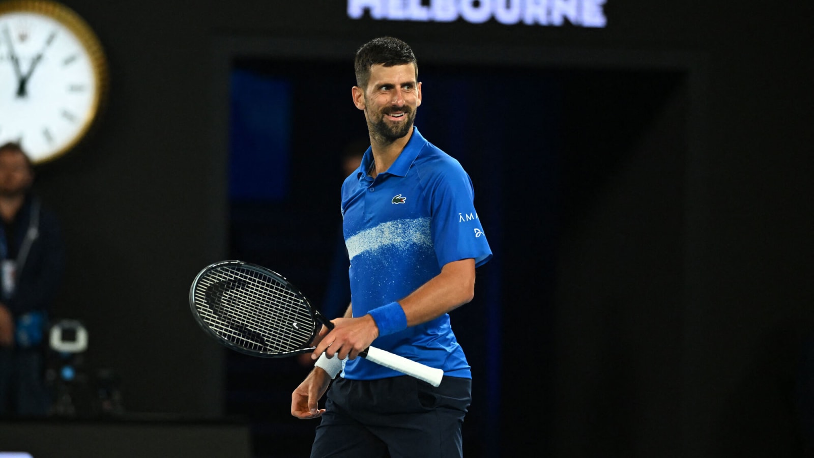 Novak Djokovic defeats Carlos Alcaraz in bizarre Australian Open super