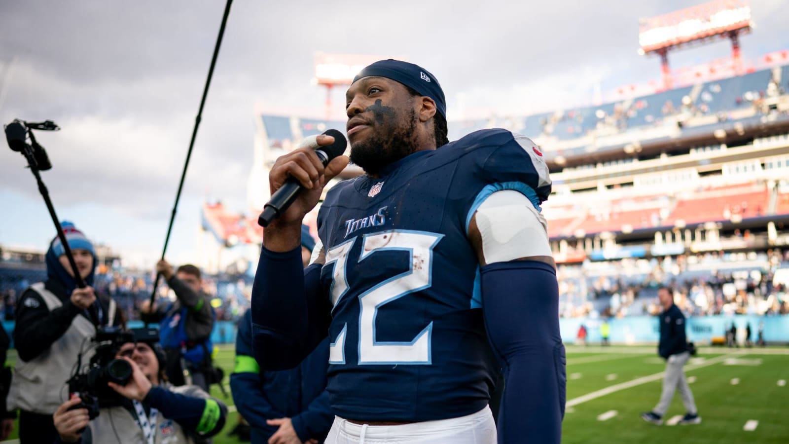 Derrick Henry says ‘he’s not done playing in the NFL,’ lays out his biggest goal in the pros