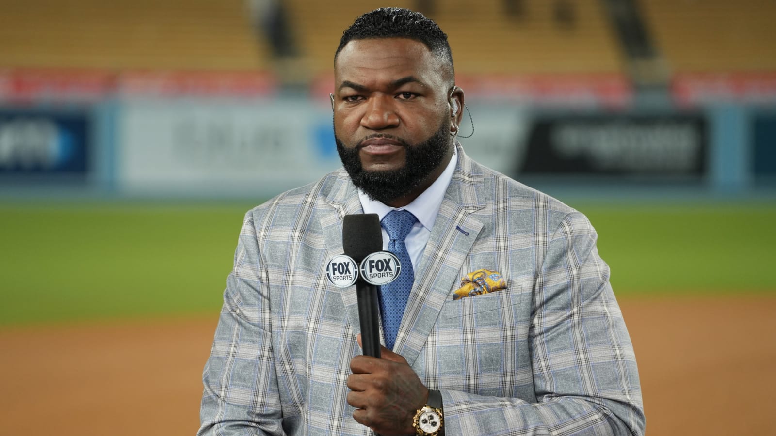 David Ortiz clearly shares one major trait with his son, D'Angelo