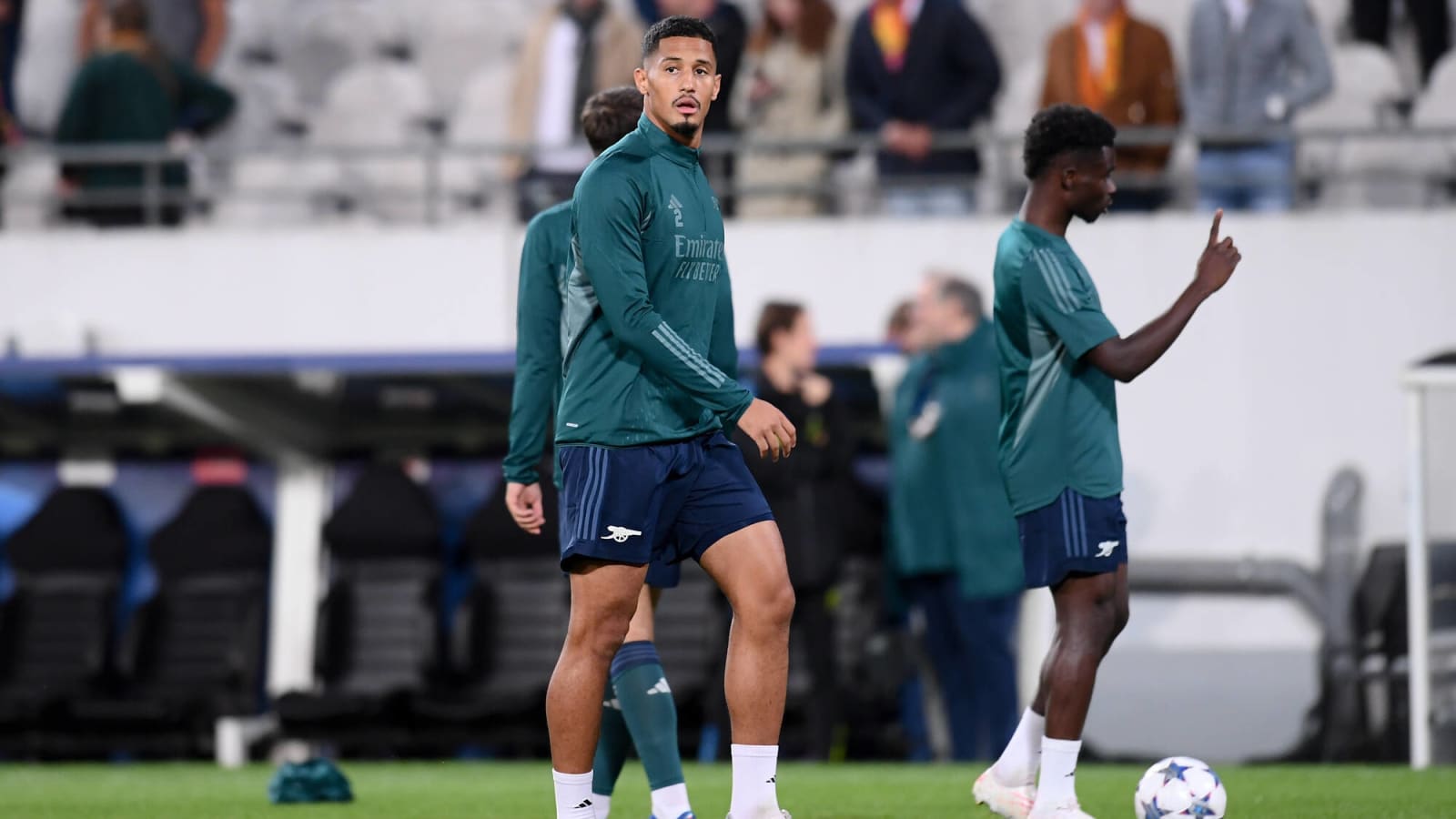 '‘That’s a problem with the modern media' Gallas insists Saliba is not world class