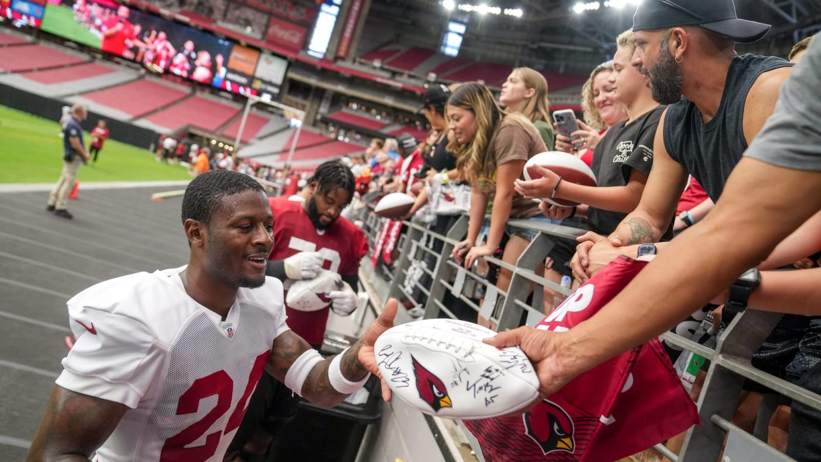 Cardinals place CB Rashad Fenton on IR, release RB Stevie Scott