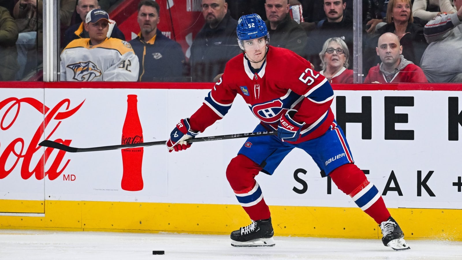 Canadiens acquire Alexandre Carrier from Predators for Justin Barron