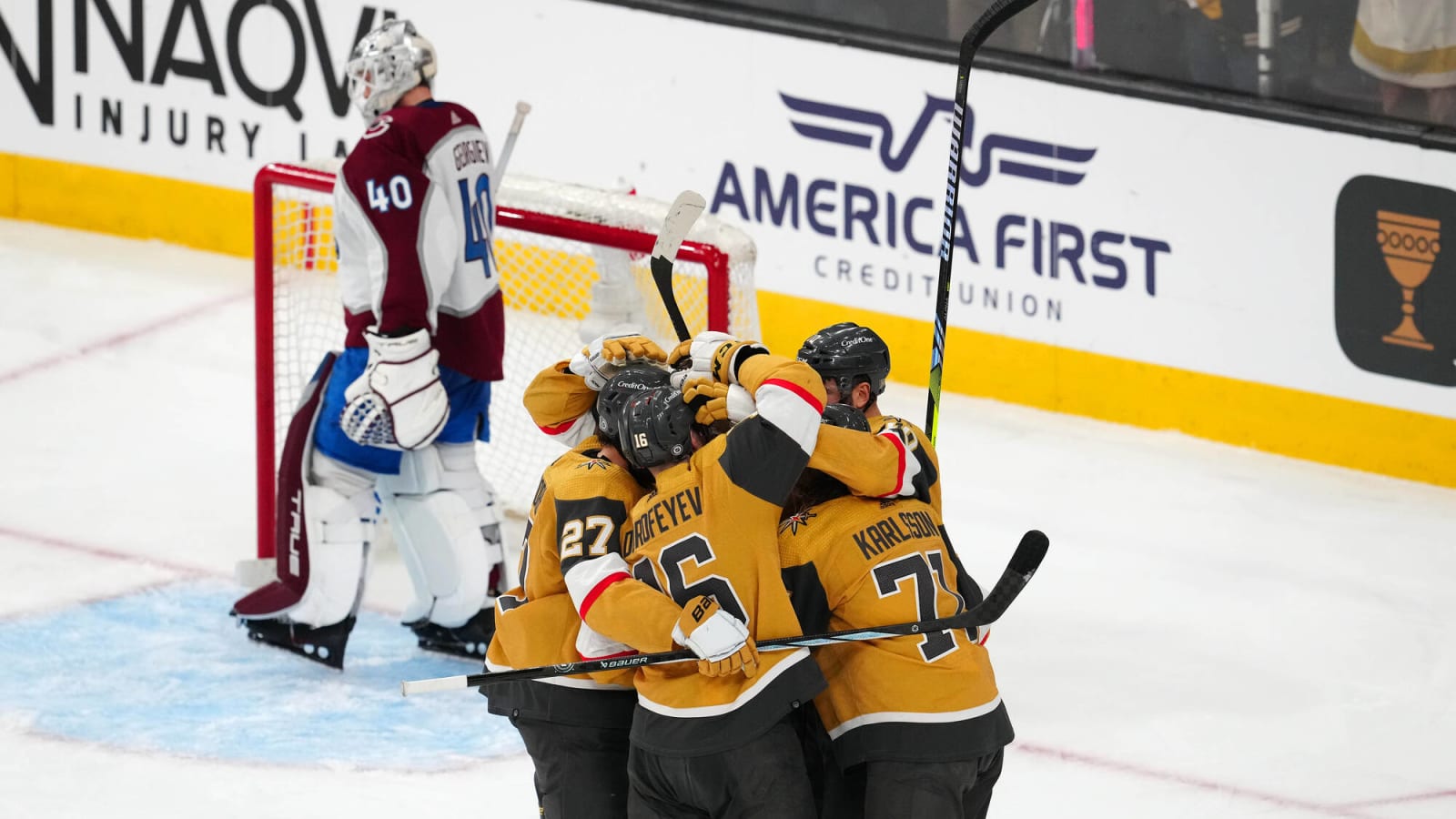Avalanche Collapse in Overtime Against Golden Knights
