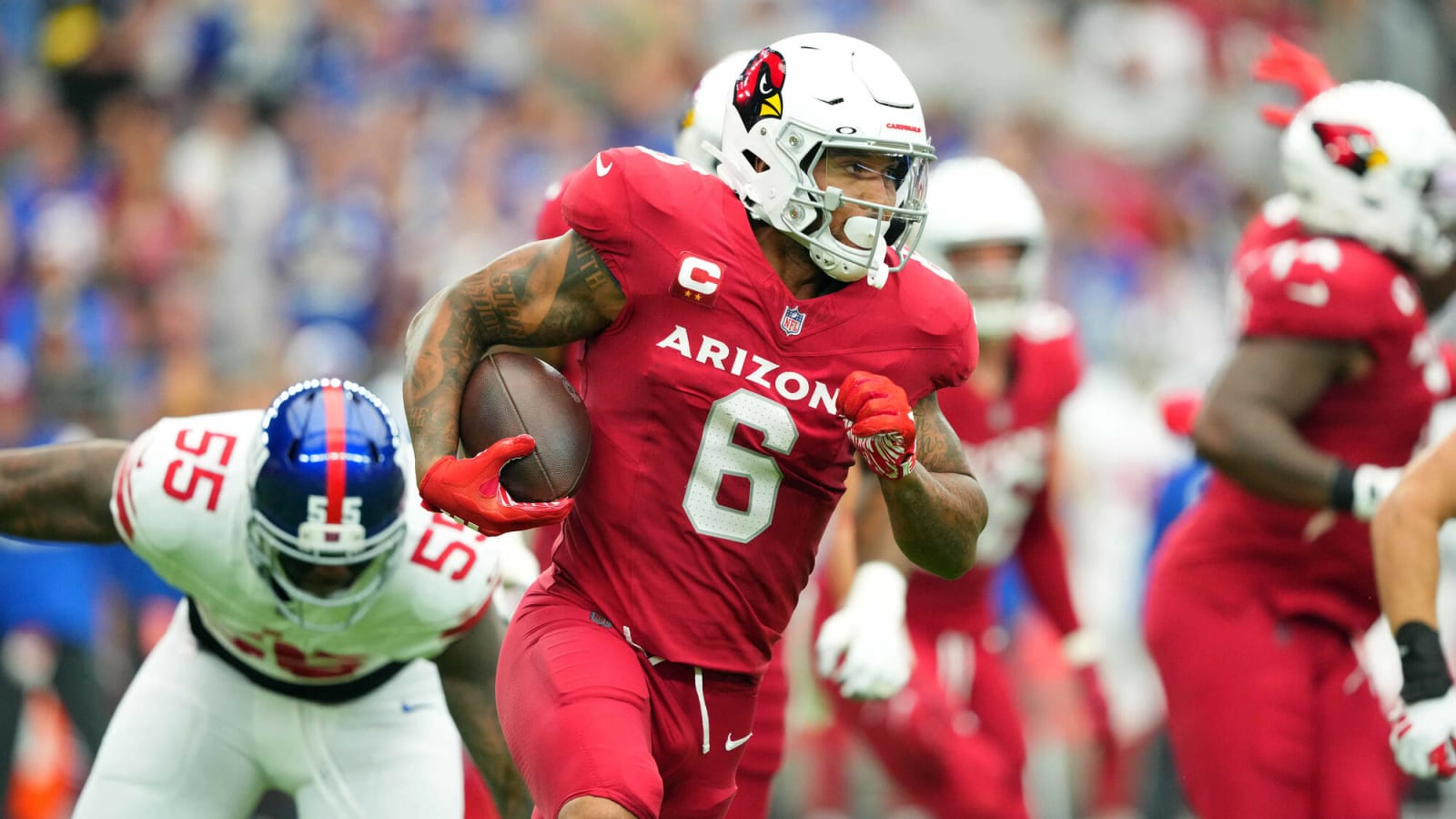 James Conner Scores First Arizona Cardinals Offensive Touchdown of