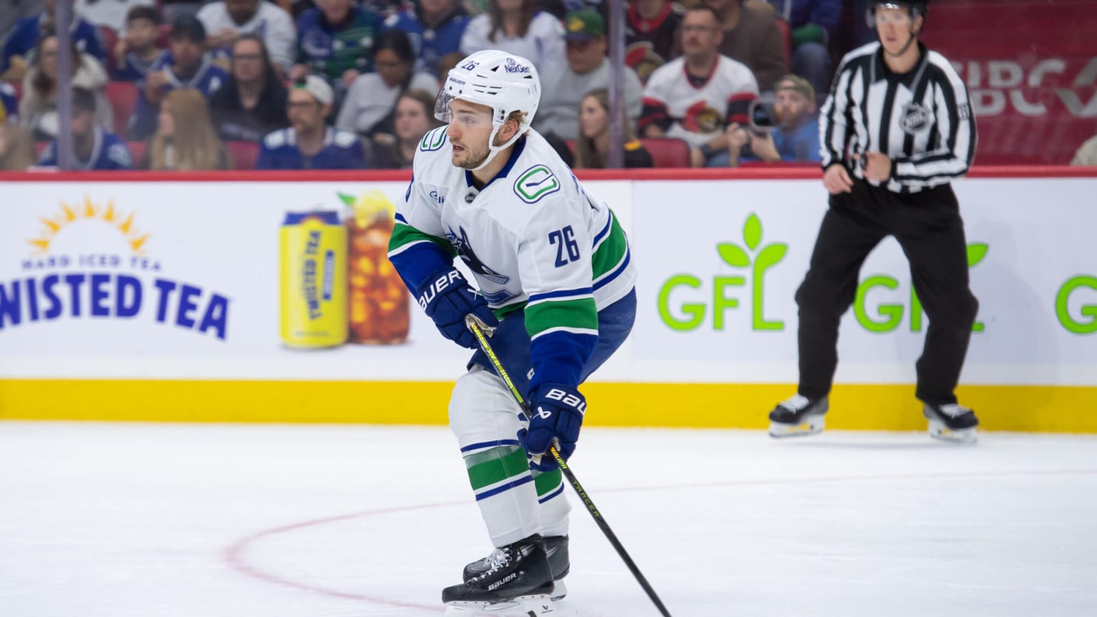Canucks place D Erik Brännström on NHL waiver wire