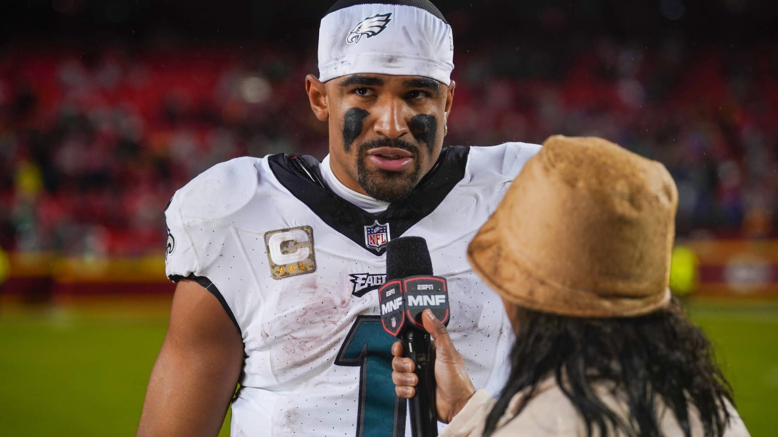 Eagles Jalen Hurts addresses Bills 'disruptive' defense