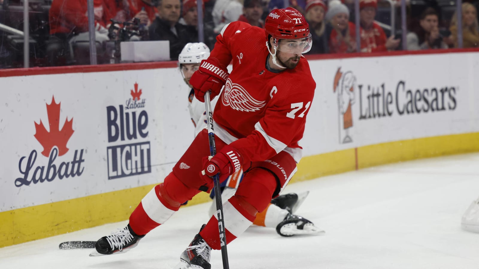 Red wings dylan larkin jersey sale