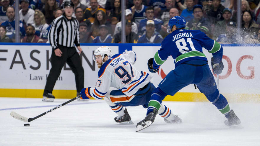  One win away, Canucks have placed all the pressure on Connor McDavid