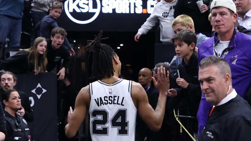 Vassell’s 31 Points Propel Spurs to 118-111 Victory Over Jazz