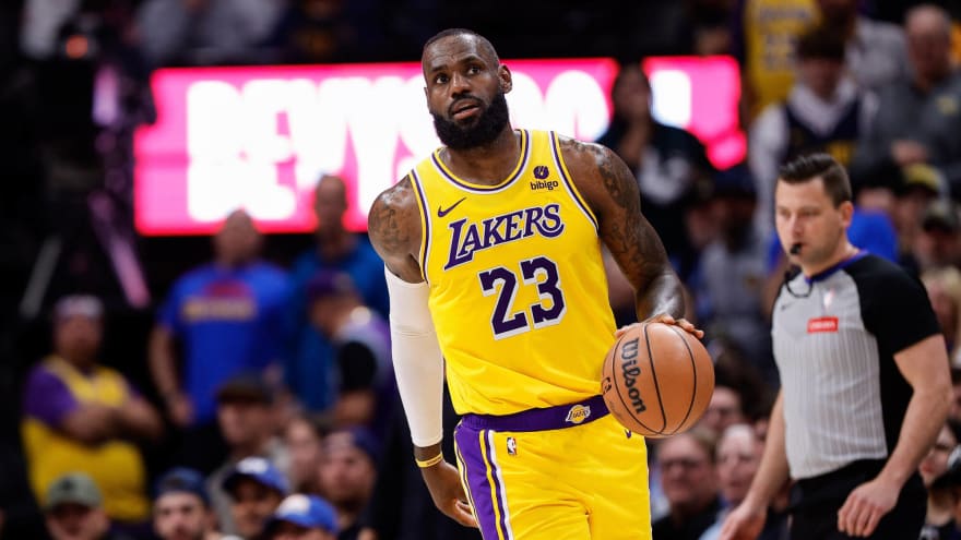 Los Angeles Lakers Star LeBron James Reacts To Bronny James Staying in NBA Draft