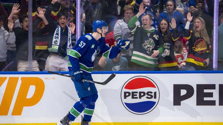 On night Canucks clinch Pacific, Tyler Myers reflects on team’s buy-in and Allvin’s early 'play as a team' speech
