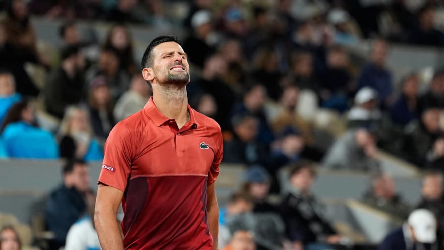 ‘Frustrated’ Novak Djokovic calls out chair umpire after getting a time violation at 3 a.m. during third-round clash against Lorenzo Musetti
