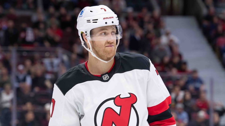 Devils’ Dougie Hamilton scratched; agent says player willing to be flexible on trade front