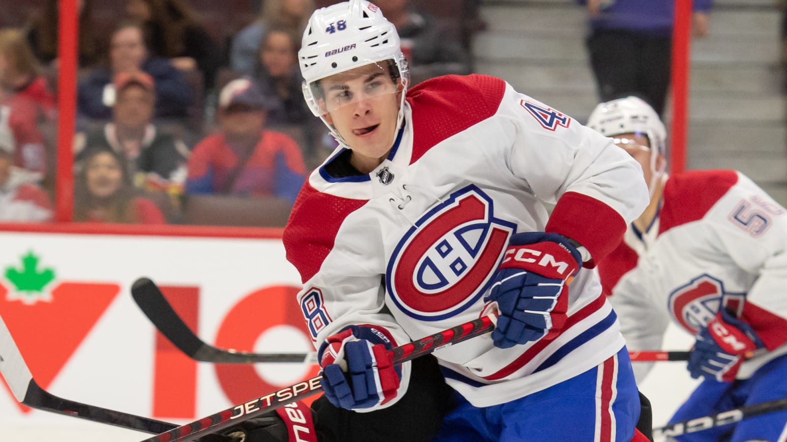 Filip Mesar still thinks he could be effective in a line with Juraj Slafkovsky