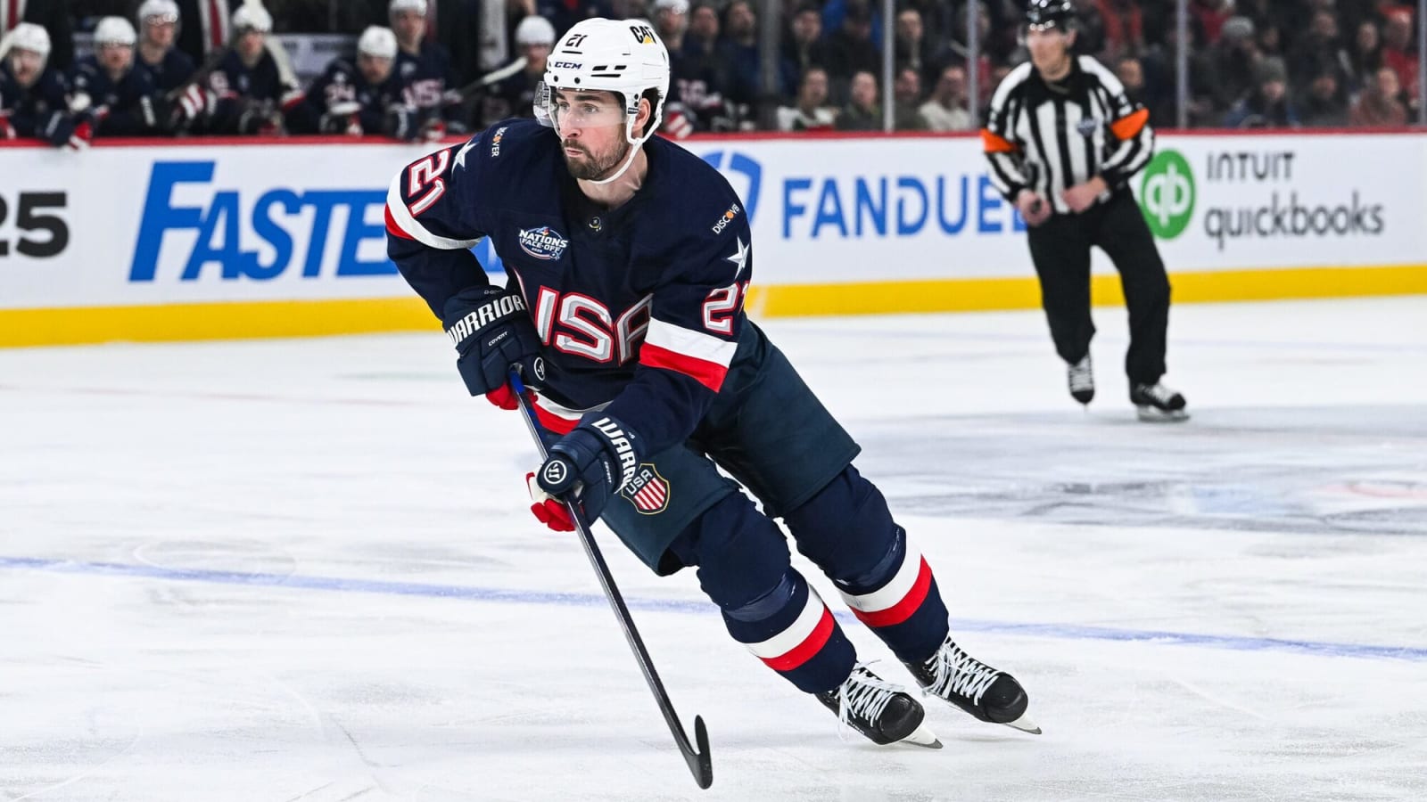 Red Wings’ Dylan Larkin has been USA’s secret weapon at 4 Nations Face-Off
