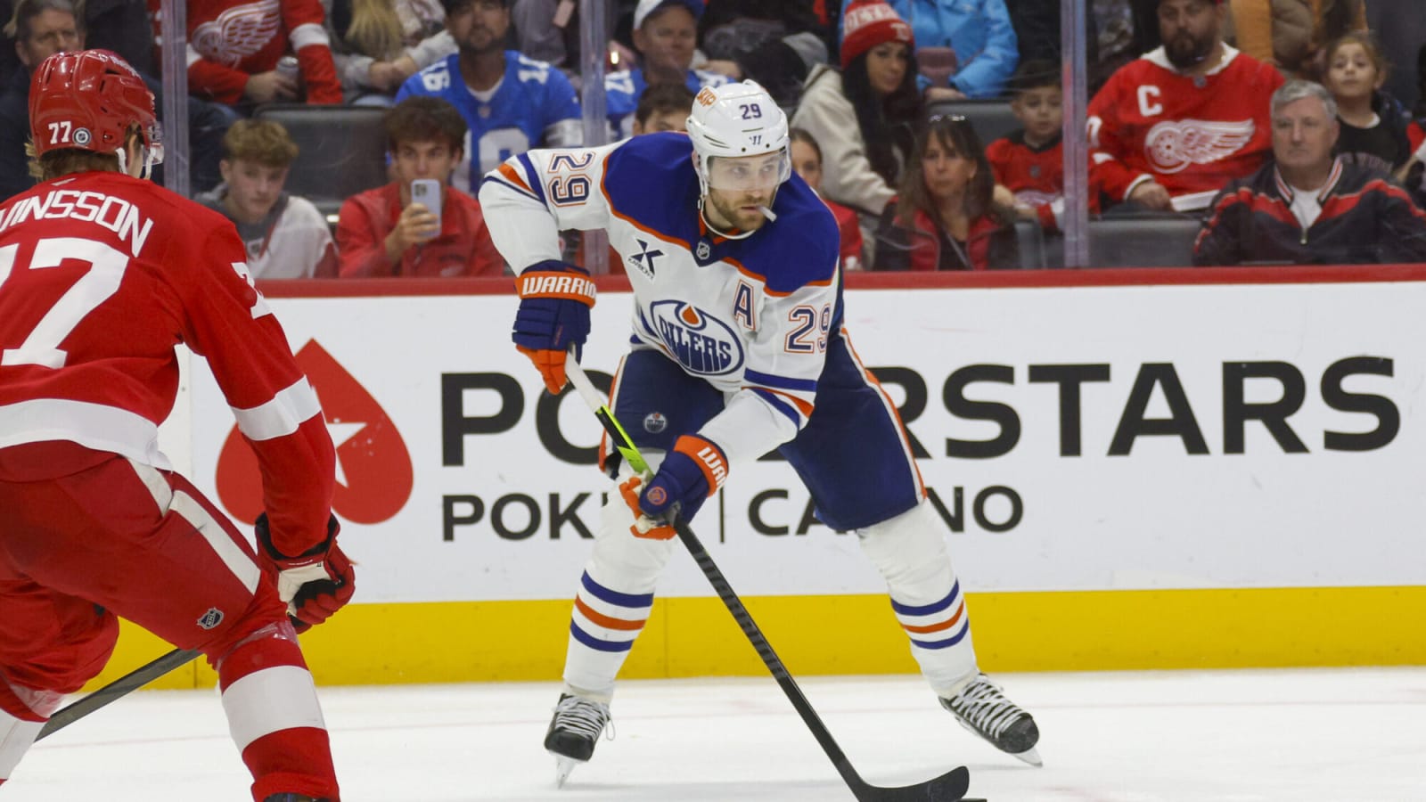  Birthday boy Leon Draisaitl does it all as Oilers beat Red Wings