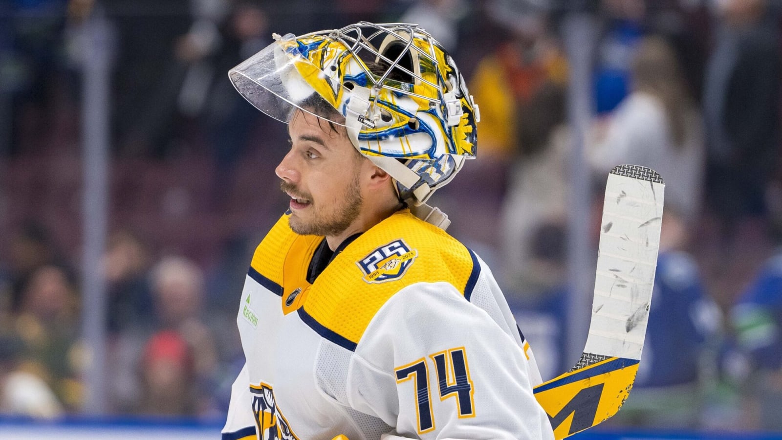 Predators’ Juuse Saros day-to-day with lower-body injury