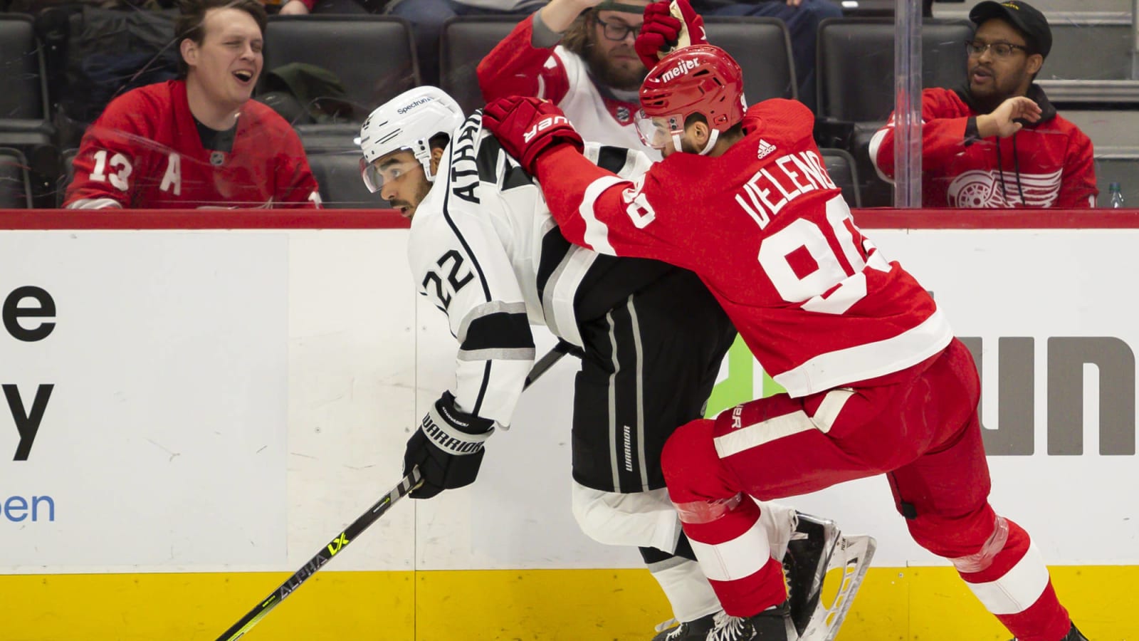 Veleno ends lengthy scoring drought in 5–3 loss to Kings