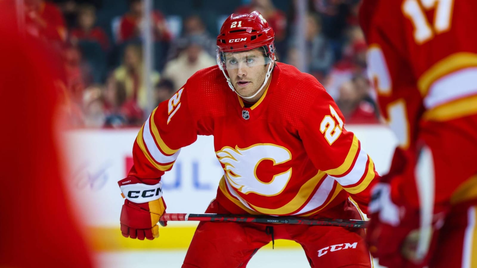 Calgary Flames place Kevin Rooney on waivers