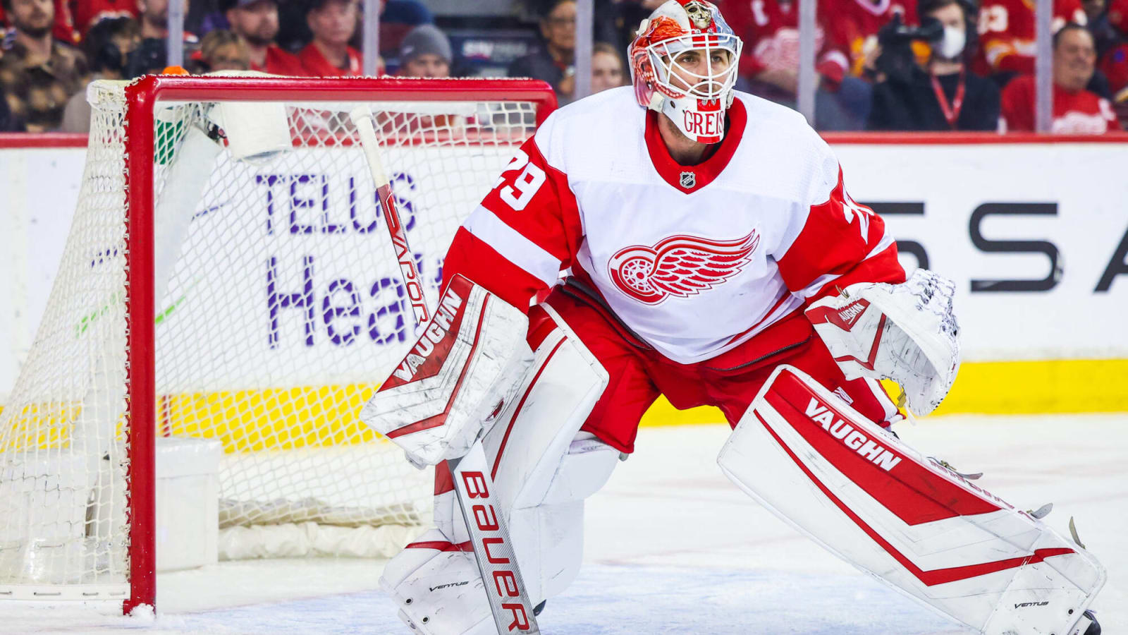 Red Wings’ Greiss, Pickard won’t be available Wednesday against Rangers; expected to promote goalie from Griffins