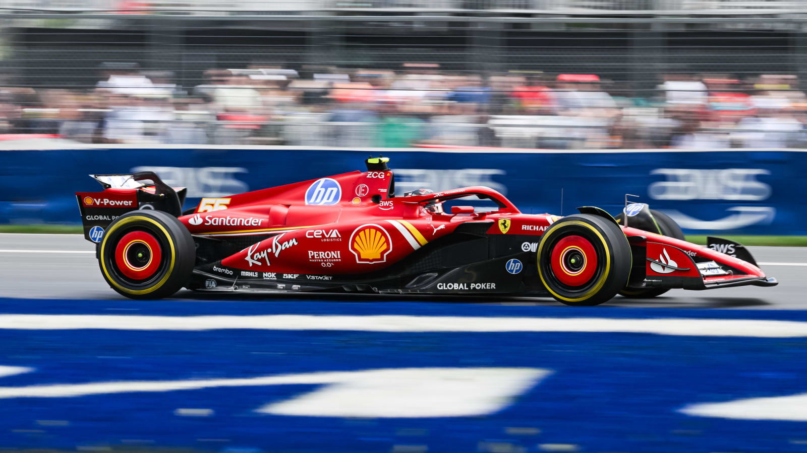 Carlos Sainz hoping to ‘challenge for the win’ in final Monza outing with Ferrari F1