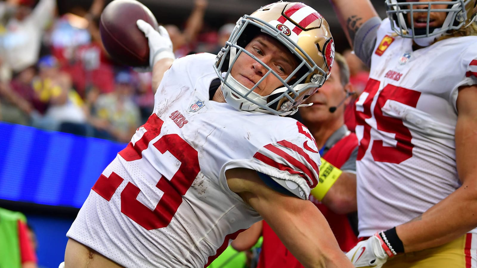 The sauce of championships': Steve Young compares 49ers' Christian  McCaffrey to Ricky Watters