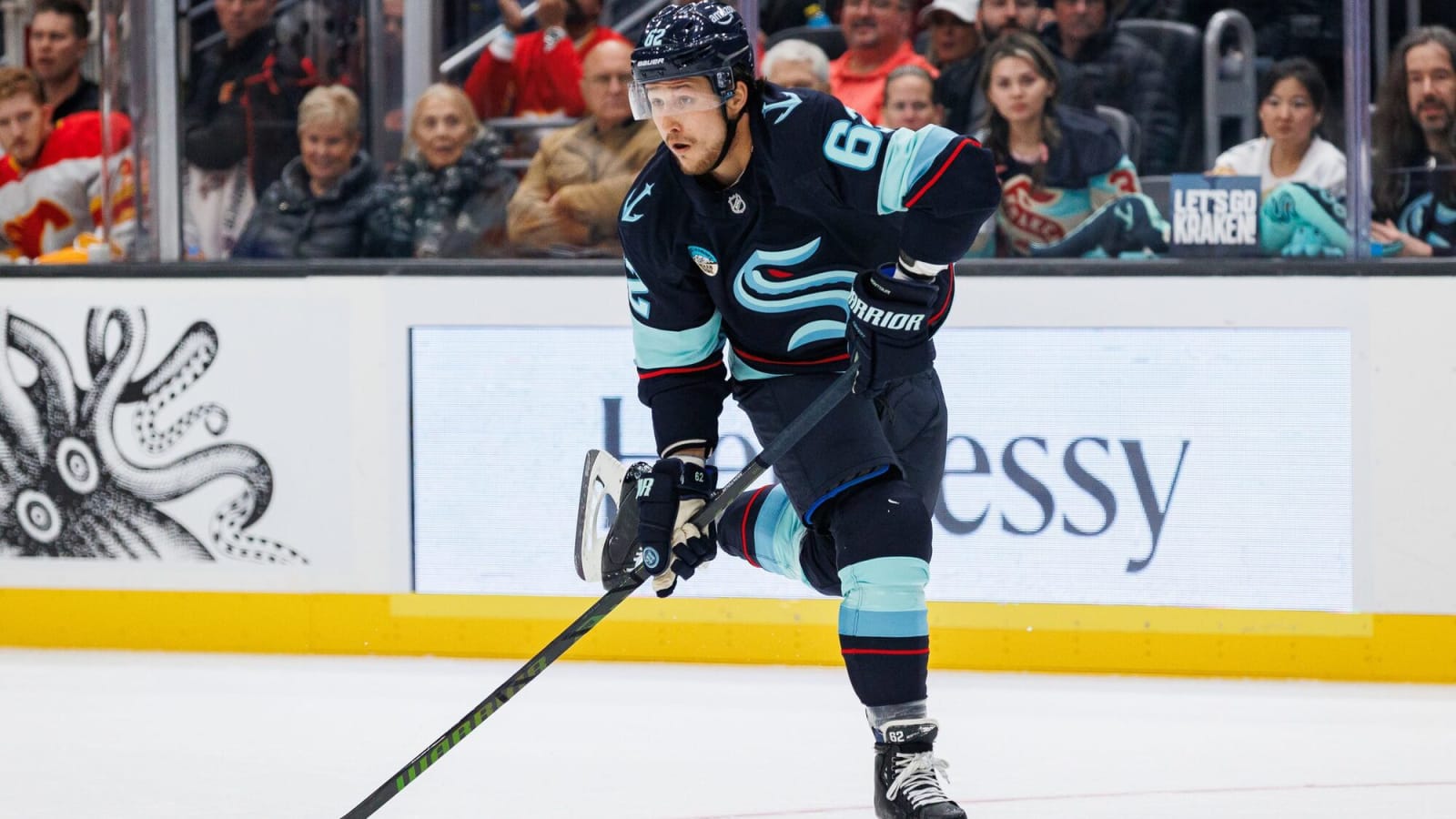 Kraken’s Ryker Evans, Brandon Montour set to return; Jordan Eberle out day-to-day