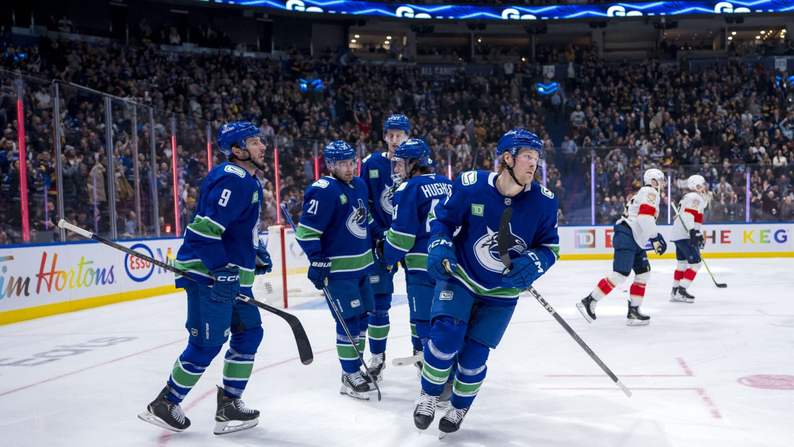 Canucks score four in shutout win vs. Panthers in JT Miller’s return