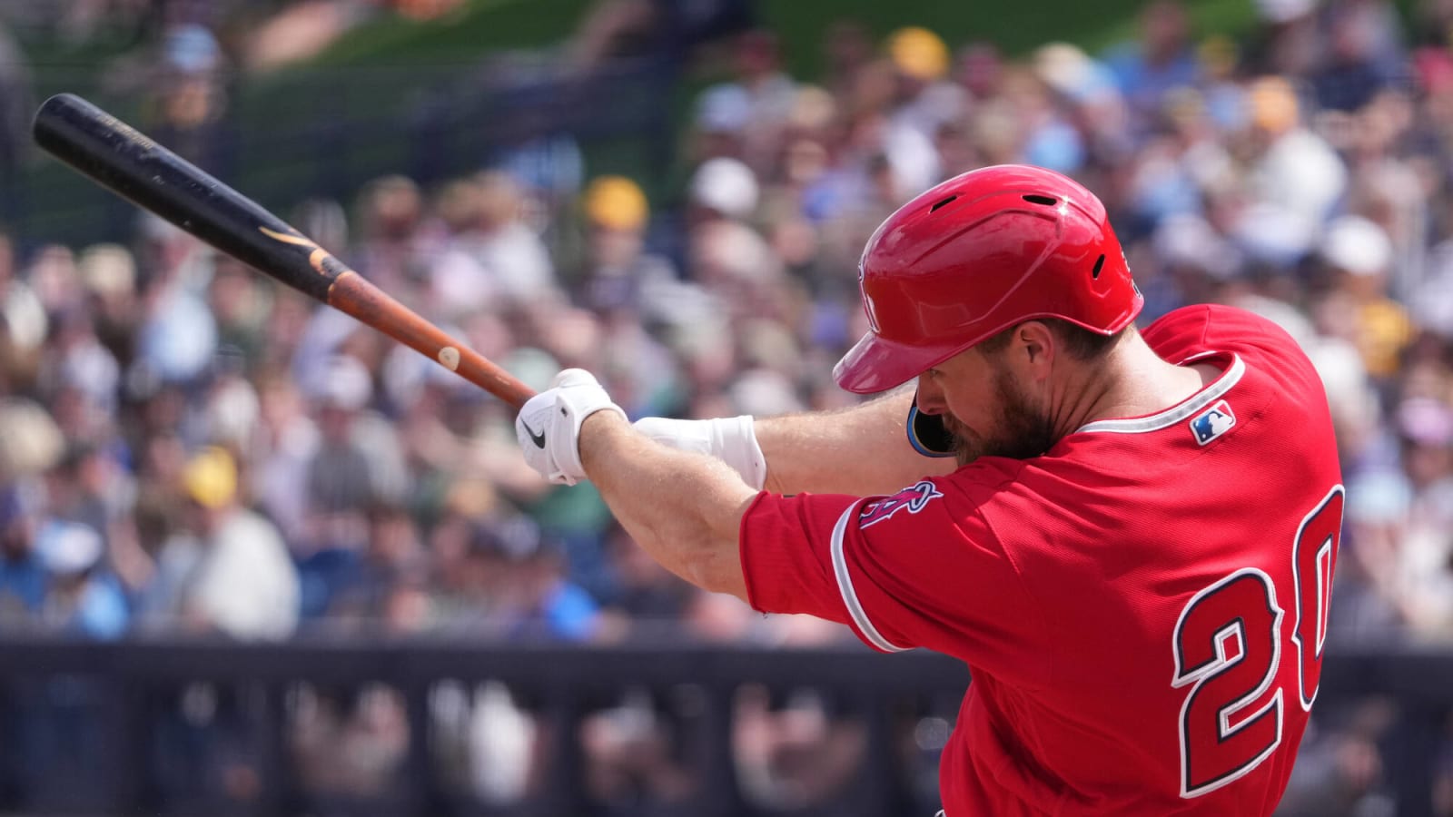 Los Angeles Angels' Jared Walsh hits three homers again