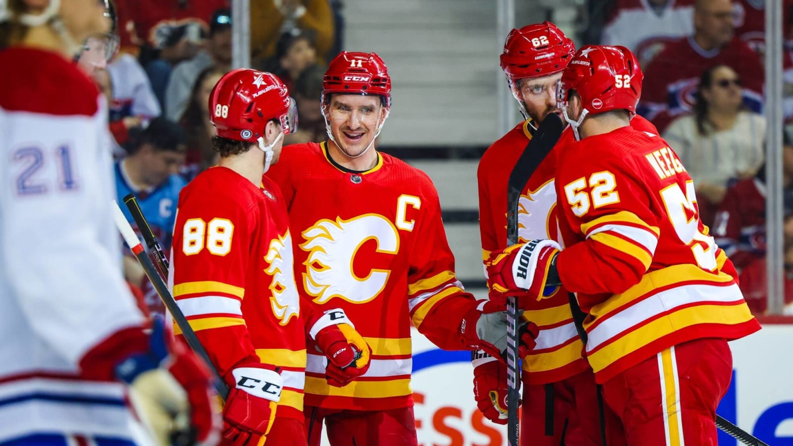 A pair of Calgary Flames, a rookie and a veteran, shined in win over Montreal