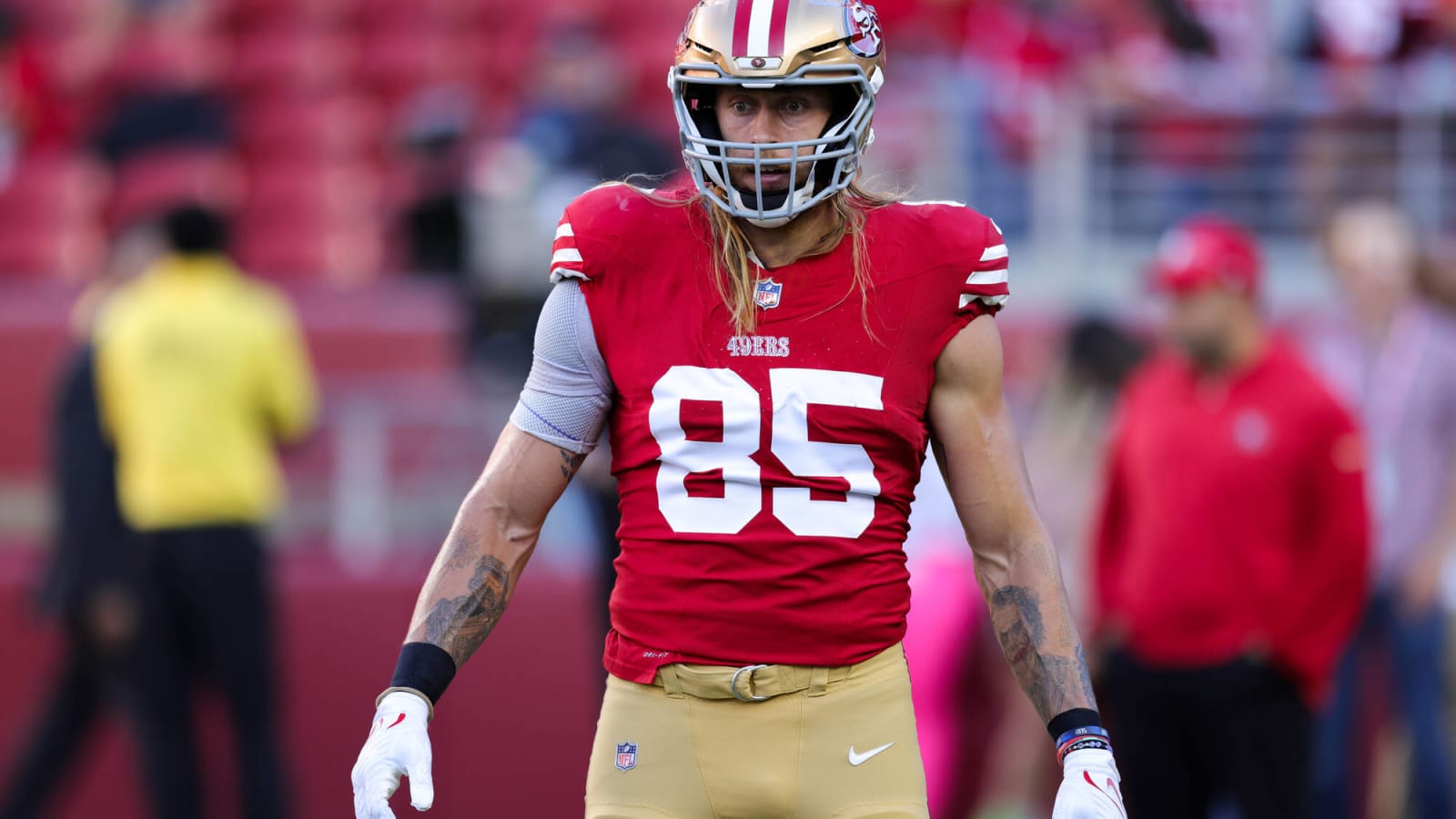 TE George Kittle sets 49ers record vs. Rams