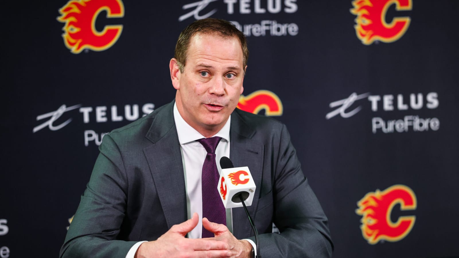 The Flames attempted to address their centre depth at 2025 NHL Draft
