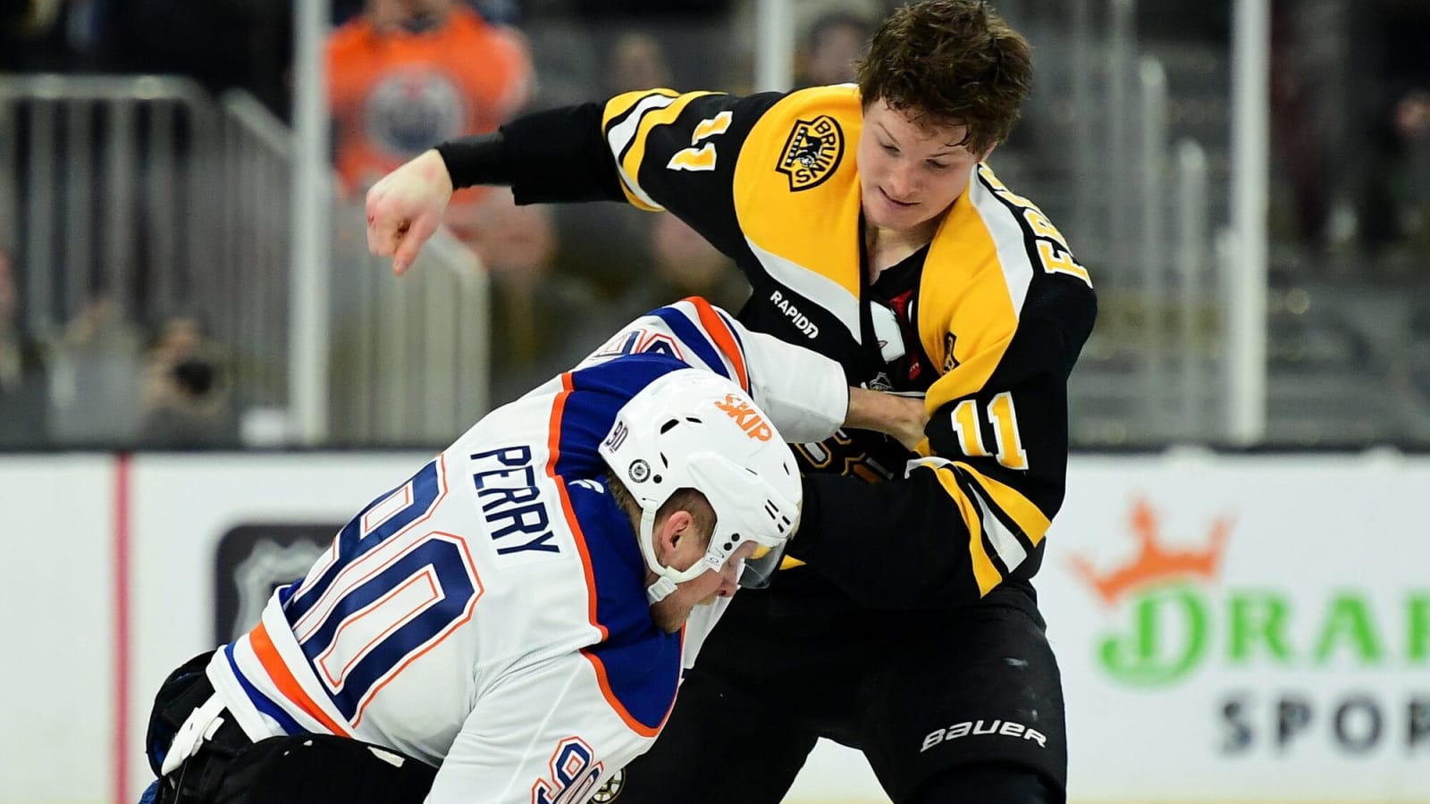 Trent Frederic to make Oilers debut vs. Kings