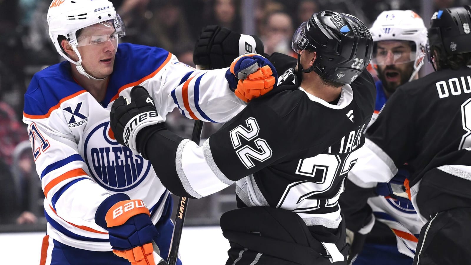 Oilers’ Trent Frederic out Monday after re-injuring ankle; Olivier Rodrigue to make NHL debut