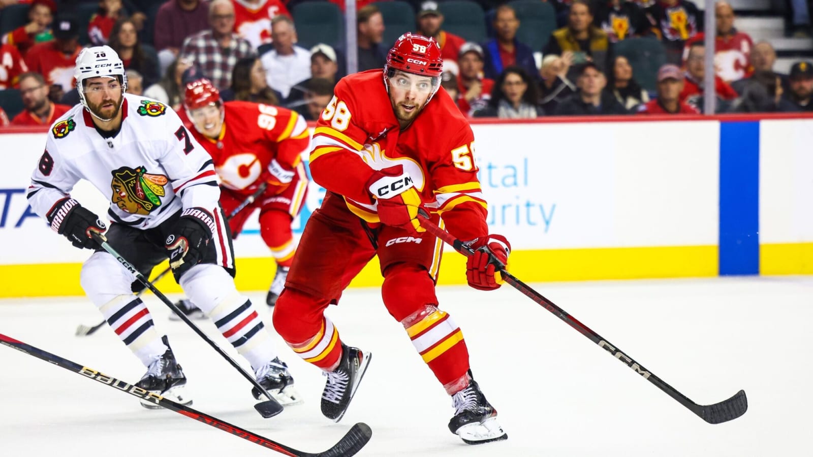 The Flames’ new-look fourth line is starting to carve out an identity