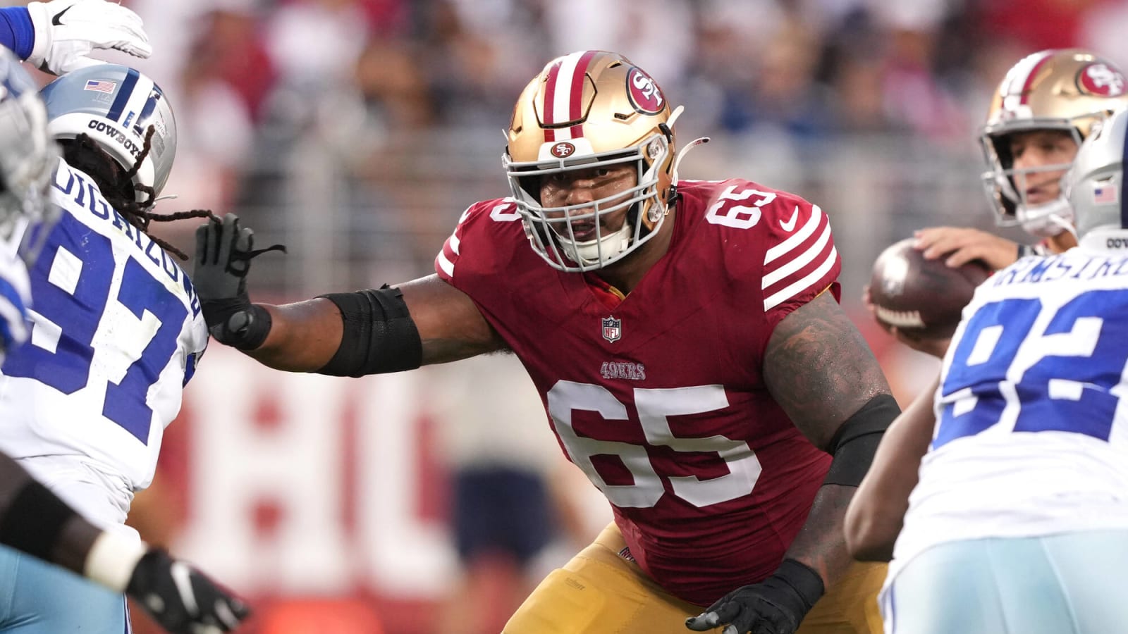 49ers vs. Seahawks Injury Report: Aaron Banks, Spencer Burford questionable