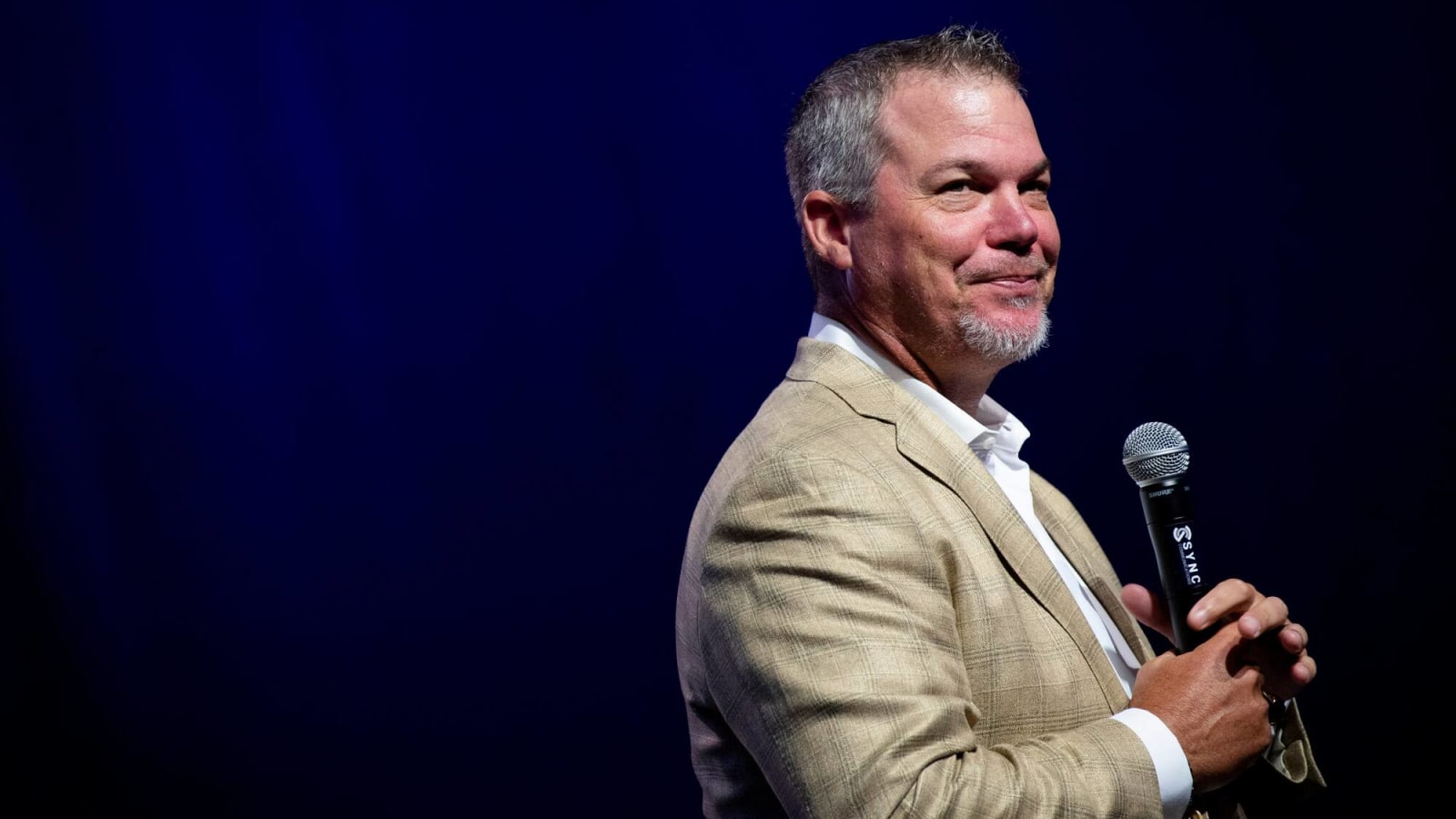  Chipper Jones provides hitting advice for Vaughn Grissom