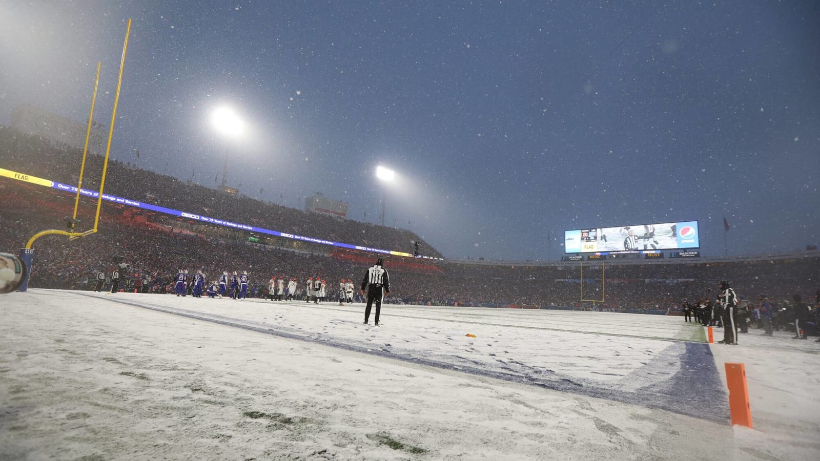 Travel ban prevents Bills snow shovelers from reporting to stadium