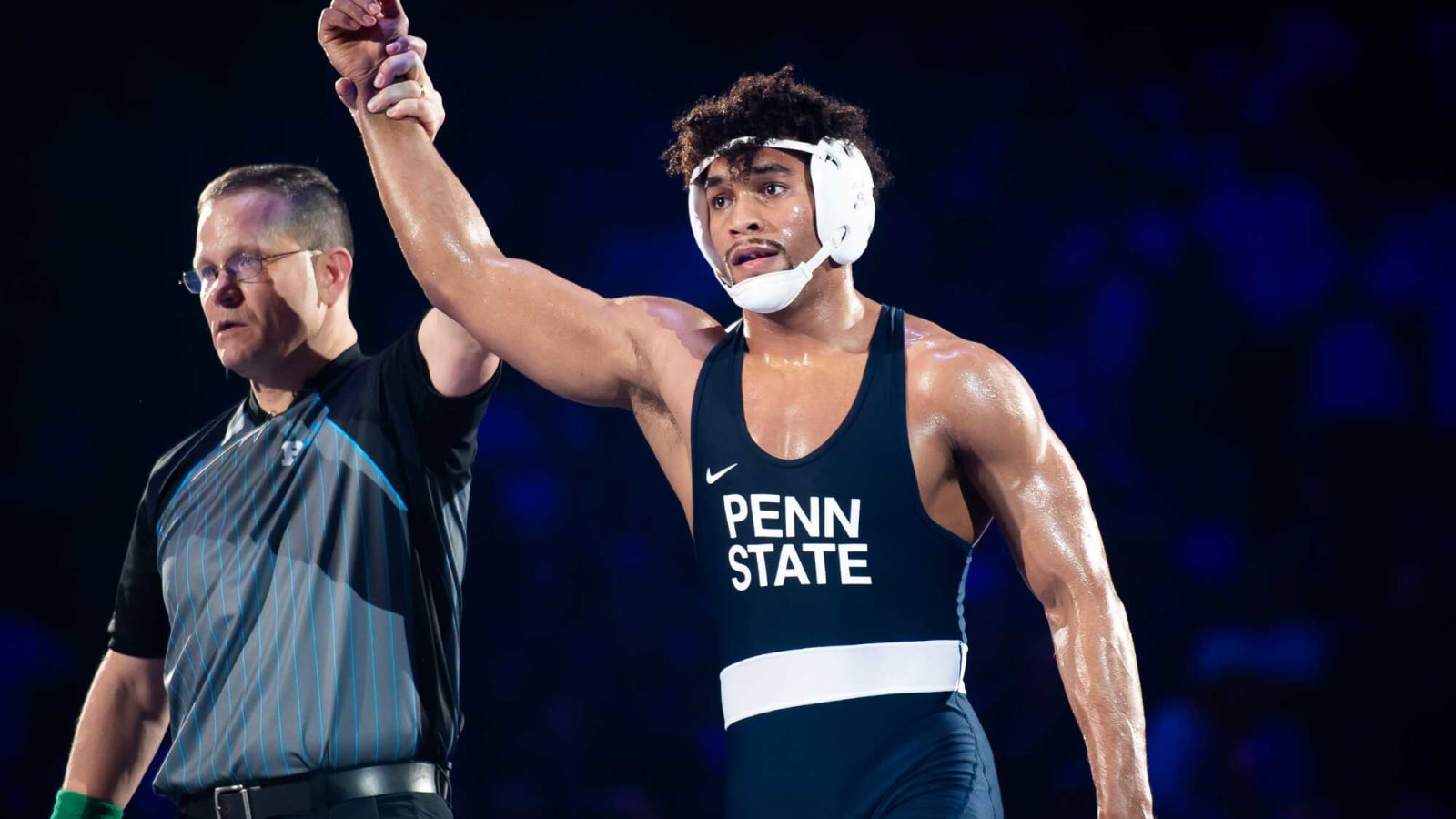 Penn State Wrestling: Carter Starocci Earns 100th Career Win at NCAAs Round 1