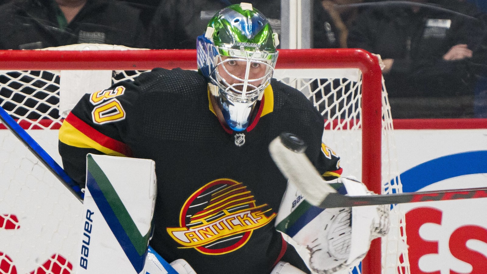 Exclusive: Canucks goaltender Spencer Martin walks us through his new mask