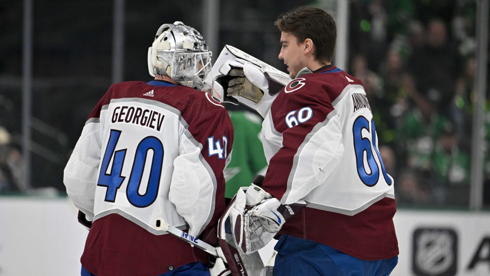 It keeps getting worse for Avalanche goaltender Alexandar Georigev 