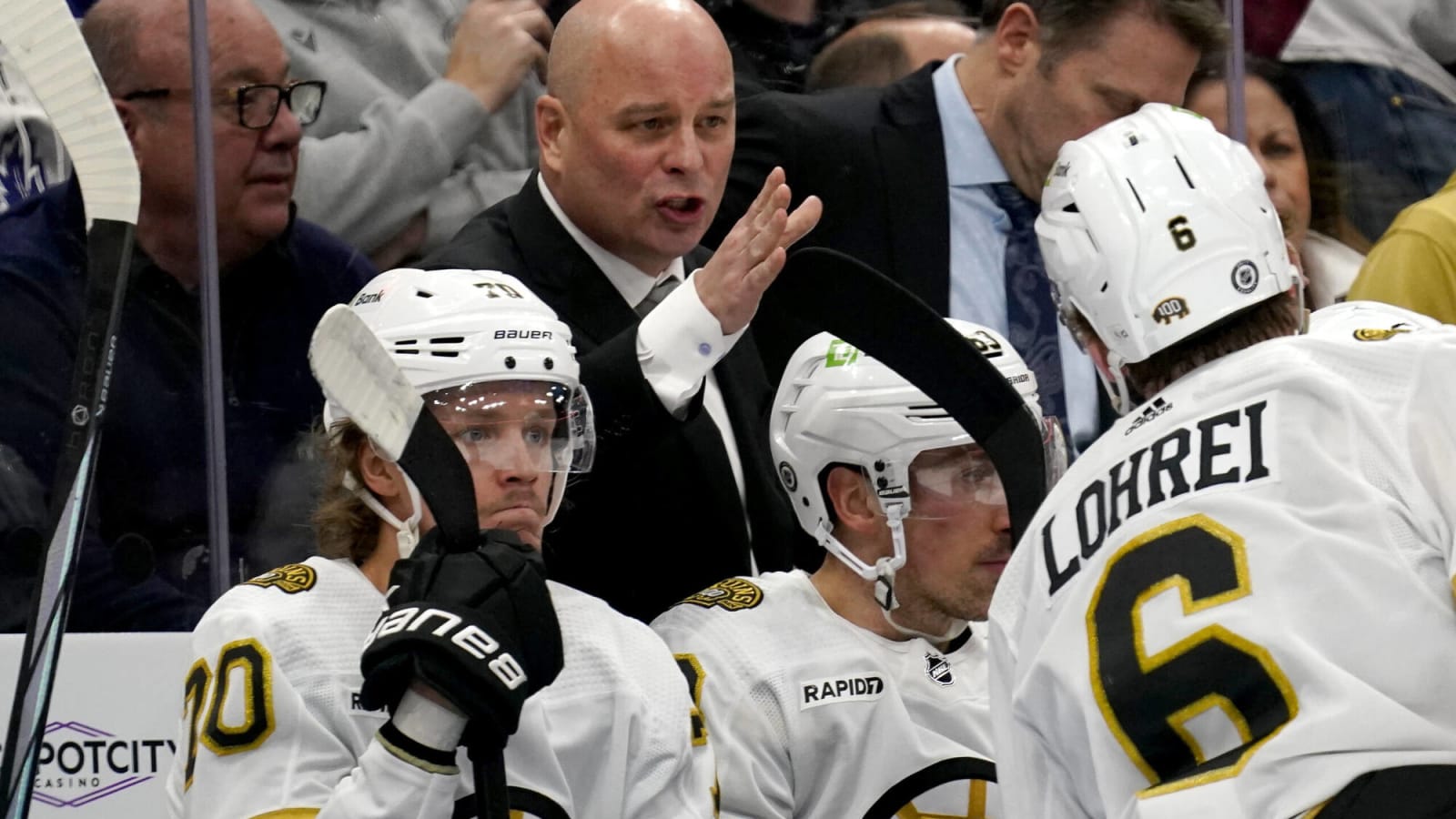 Bruins’ Montgomery unhappy about schedule: ‘We’re the home team’