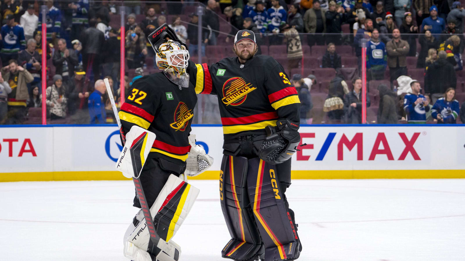 Lankinen says Demko was one of the first to text him after signing Canucks extension