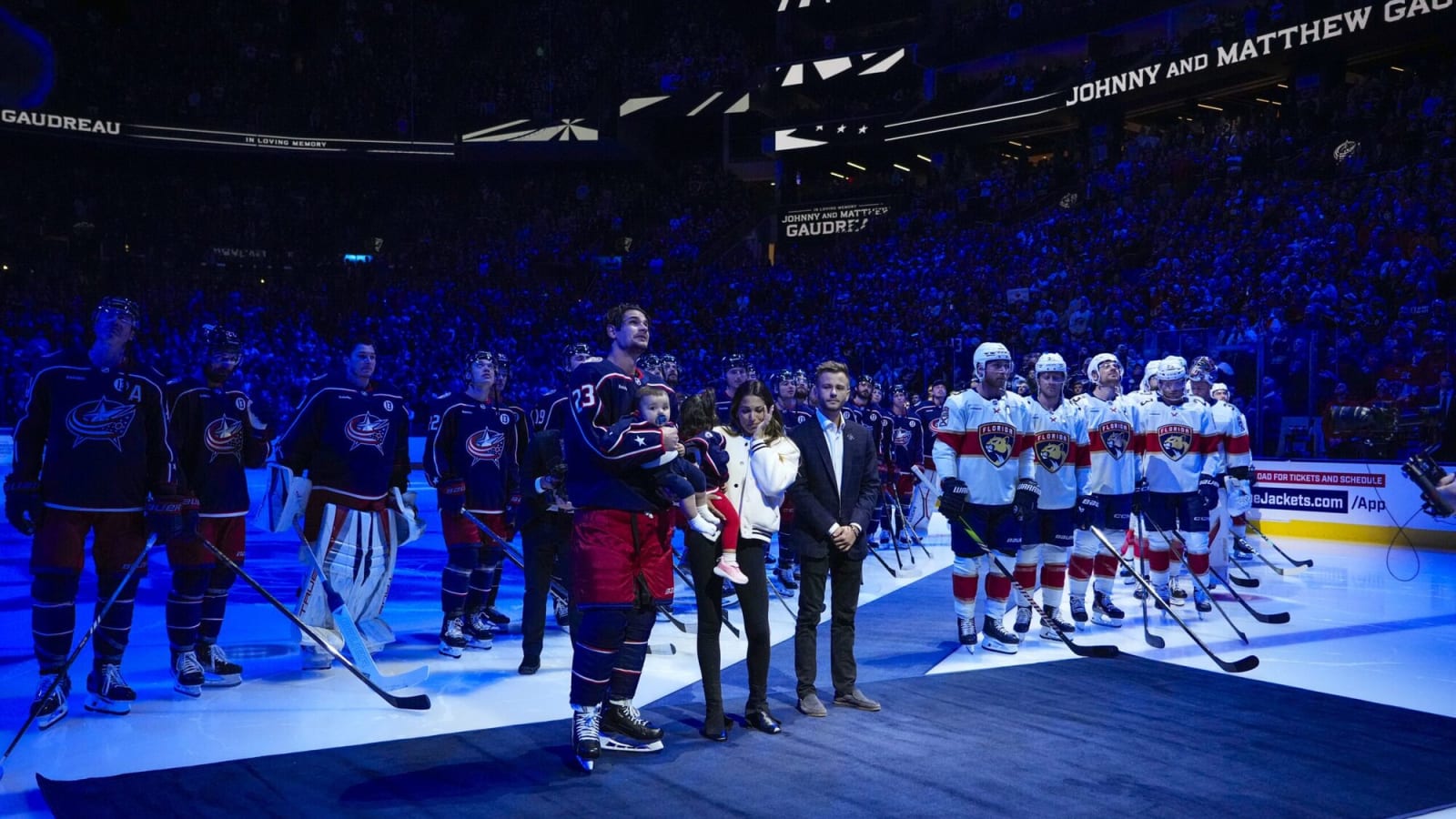 Blue Jackets home opener was an excellent tribute to Johnny Gaudreau