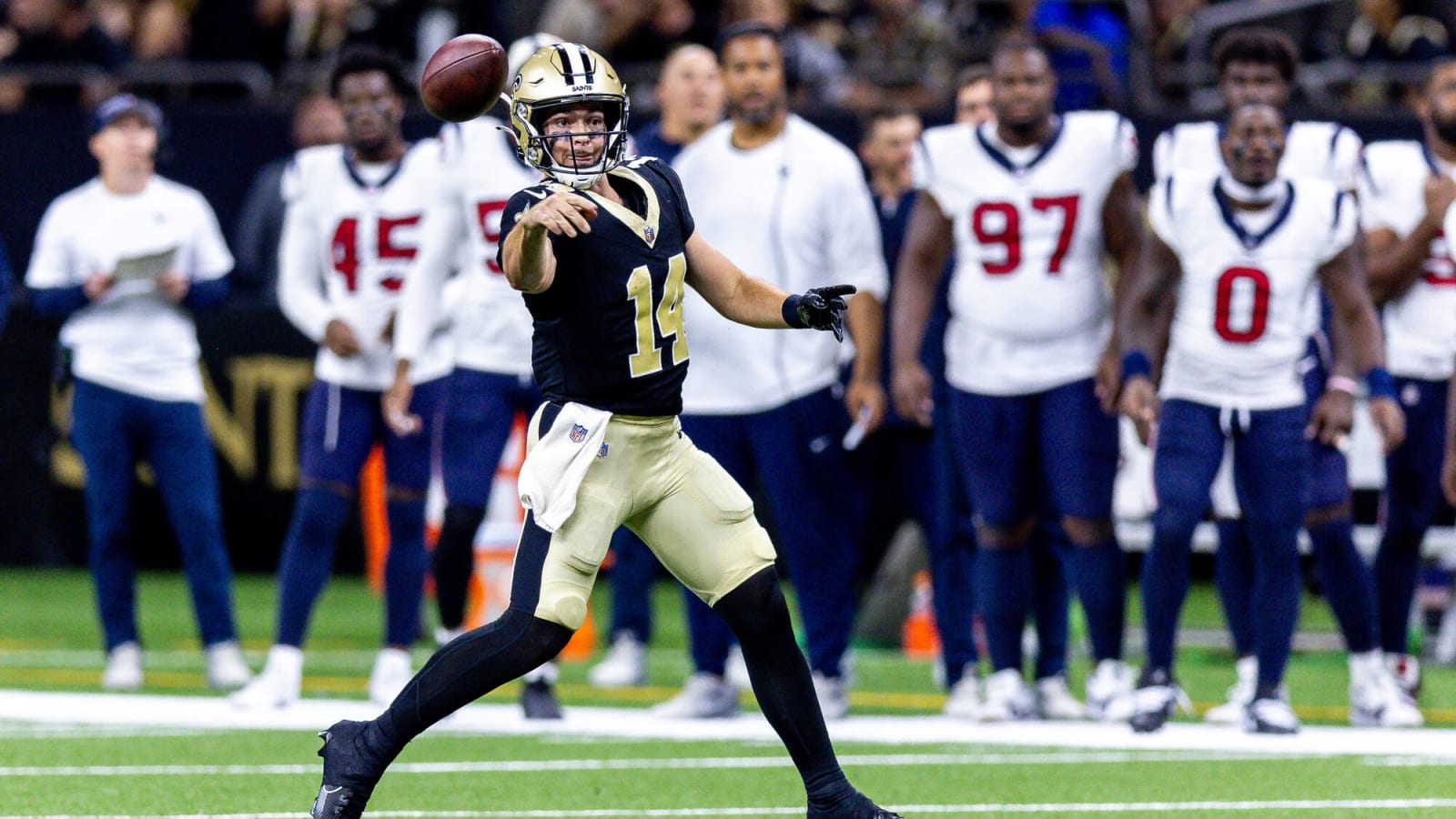 Saints’ QB Jake Haener Suspended for Violating NFL’s Drug Rules