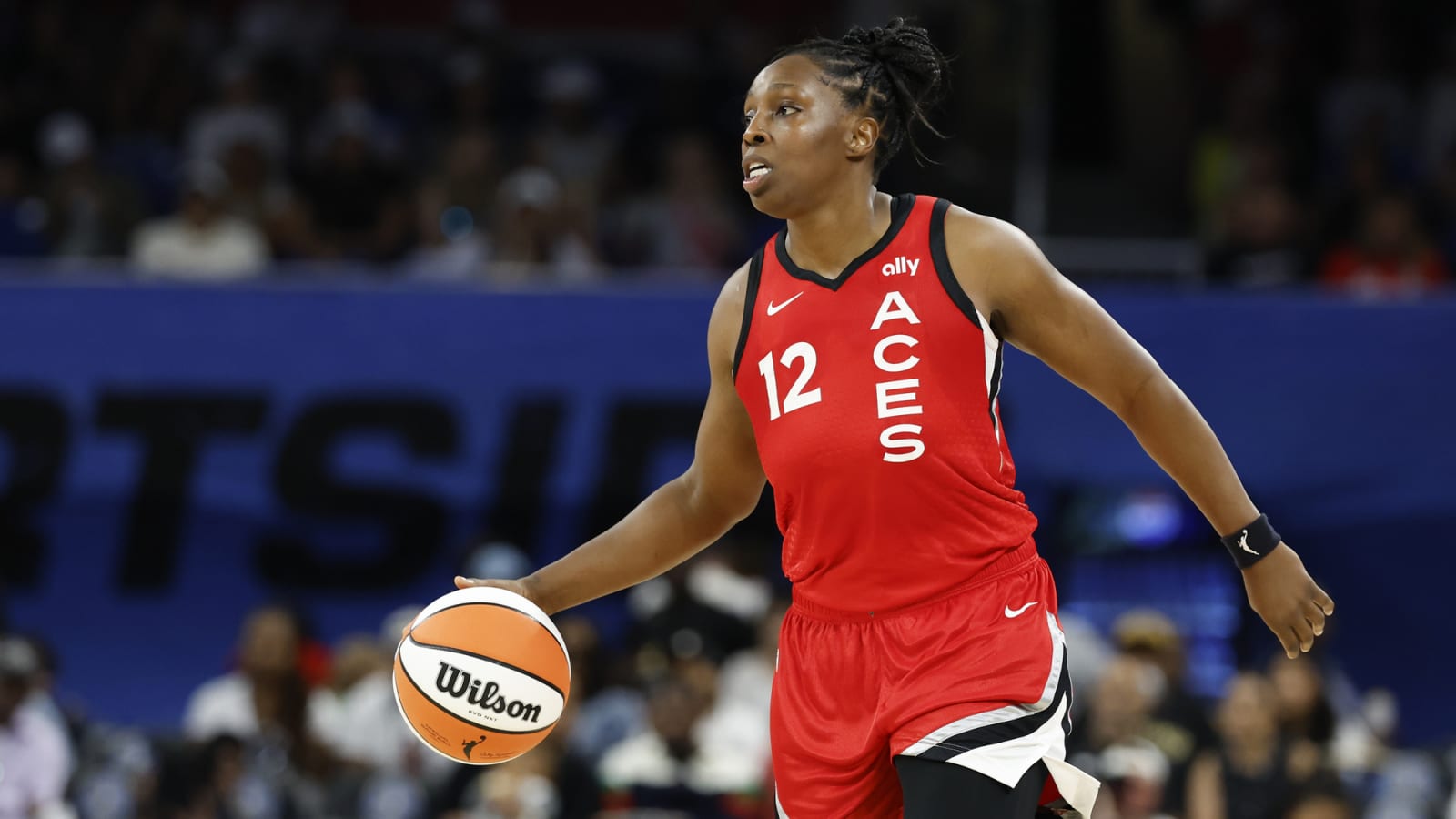 Watch: ‘Emotional’ Chelsea Gray, who missed last season’s WNBA Finals, tears up after moving into the semifinals this year