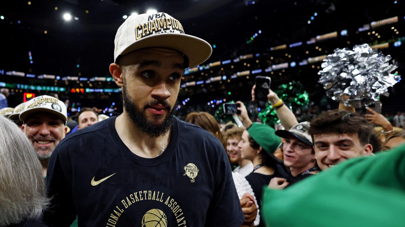 Boston Celtics champ Derrick White crowns LeBron James as ‘GOAT’ along with fans