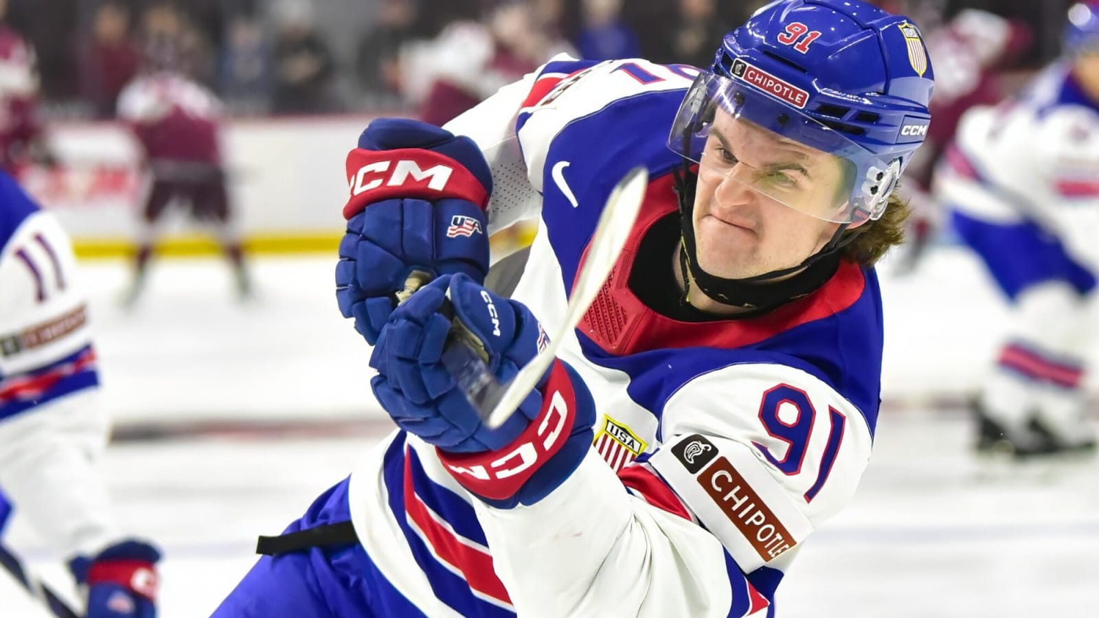 2025 World Juniors Top standouts from USA vs. Latvia Yardbarker