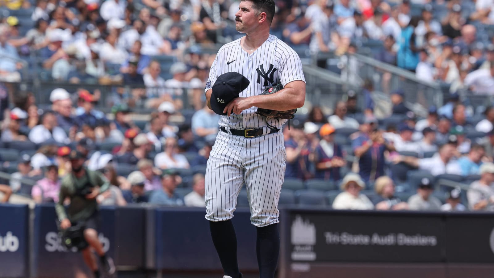 Yankees demote young pitcher despite starting rotation falling apart