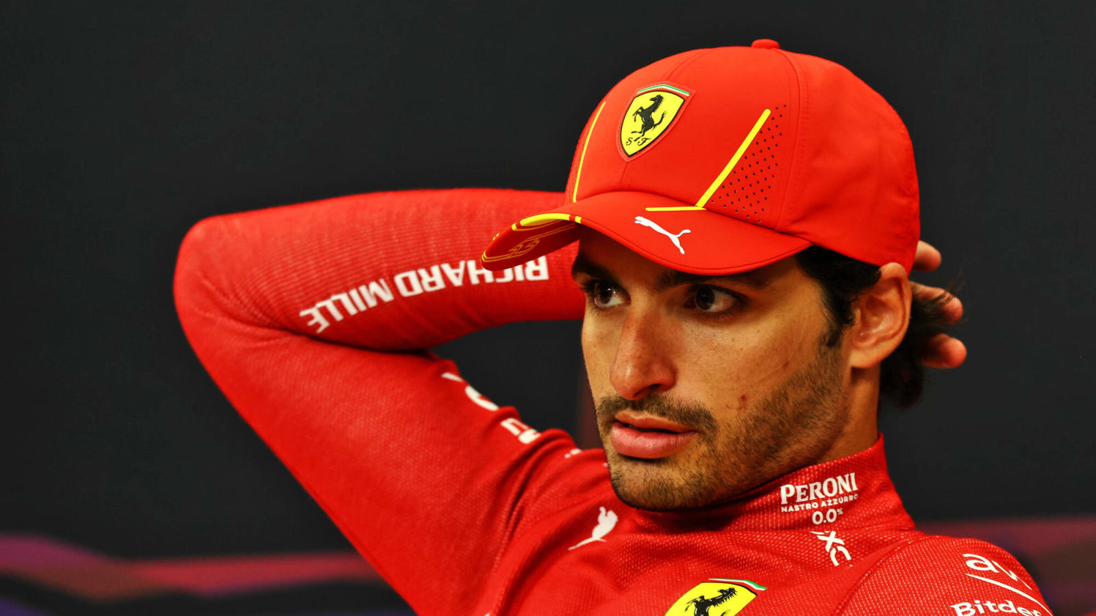 Carlos Sainz claims Ferrari strategy improvement ‘purely down to the car’